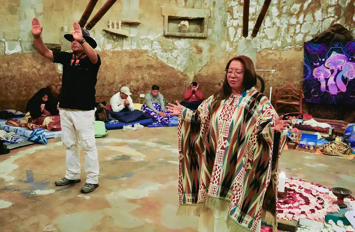 Psilocybin integration session for mental clarity